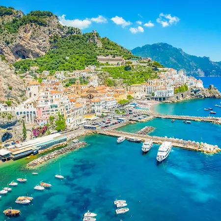 Amalfi Coast Casa Con Vista Mare Praiano